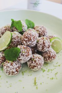 COCONUT LICORICE LIME-RAW BALLS