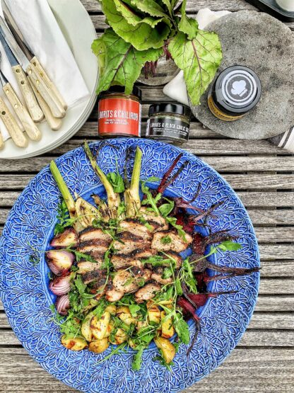 GRILLAD FLÄSKFILÉ MED SMAK AV LAKRITS